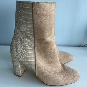 Chinese Laundry Tan Ankle Boots